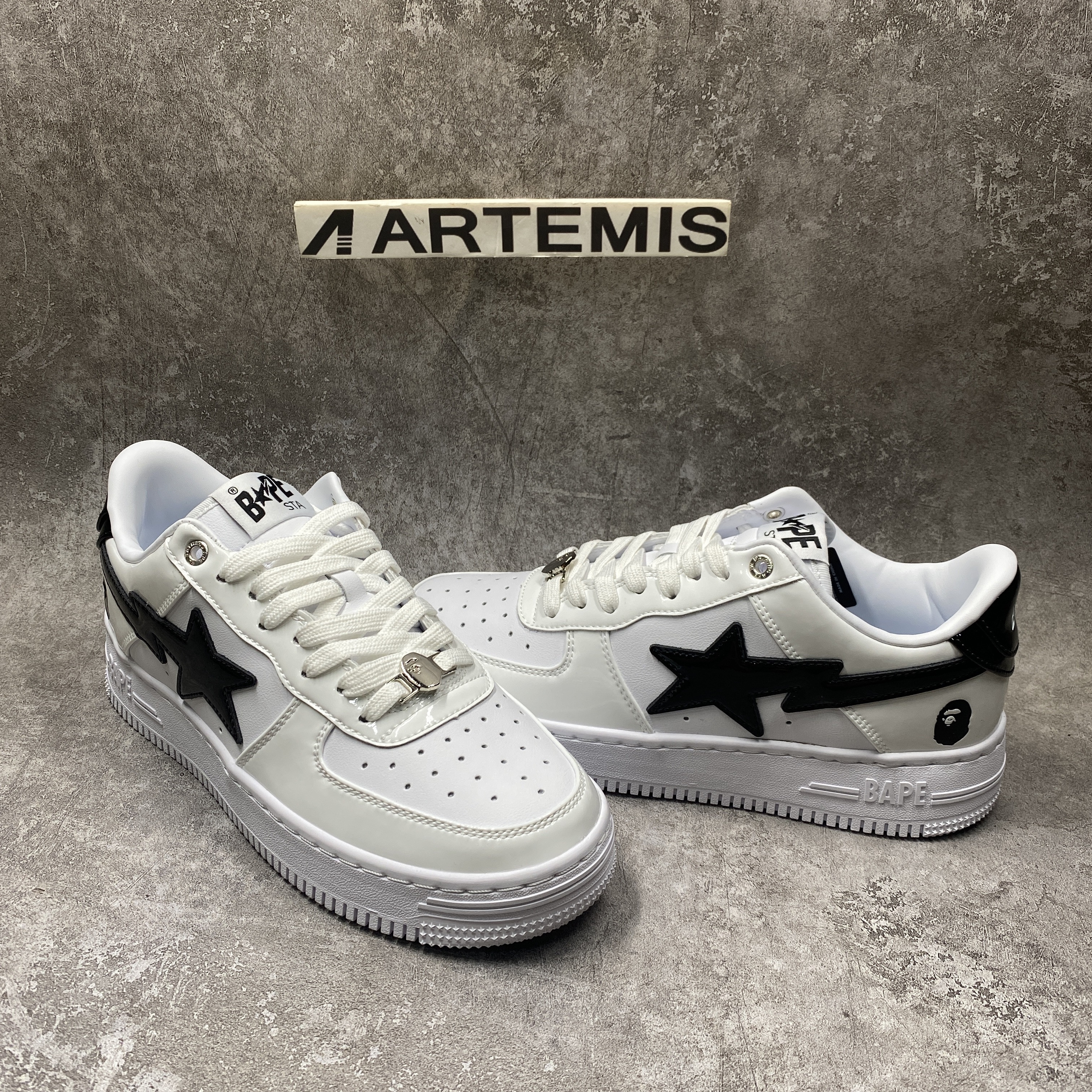 BP Sta Low White Black