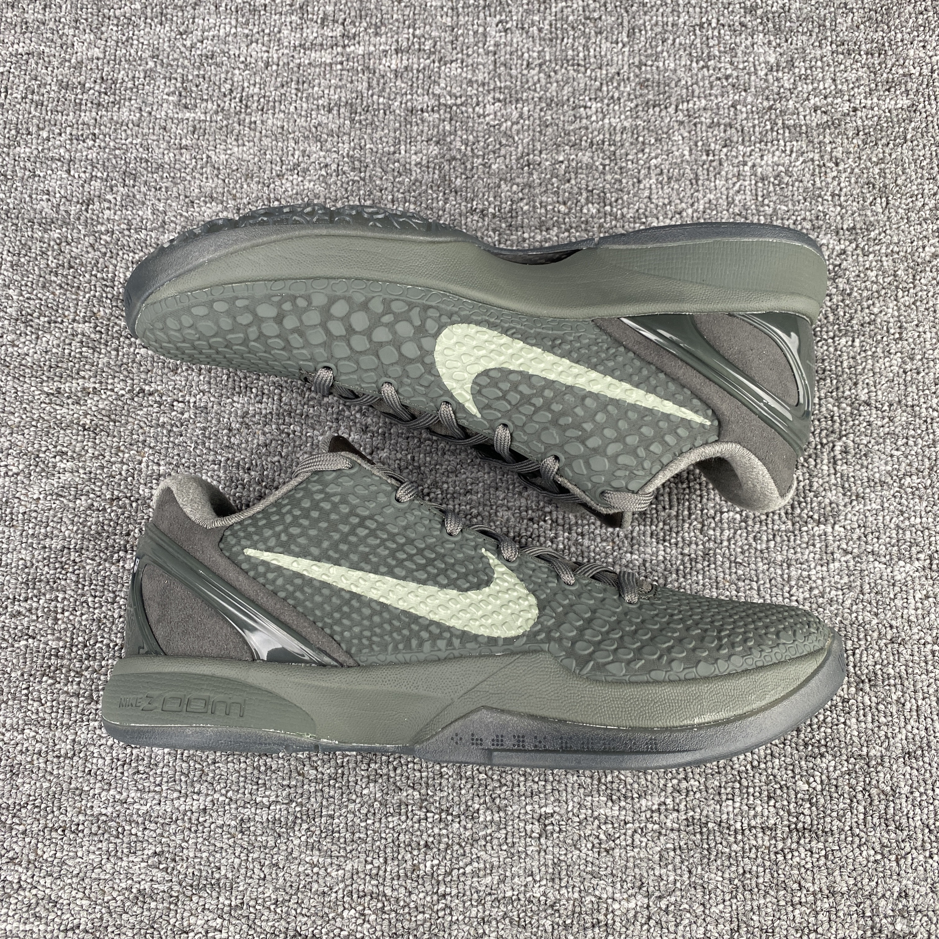 UA Nike Kobe 6 Black Mamba Collection Fade to Black