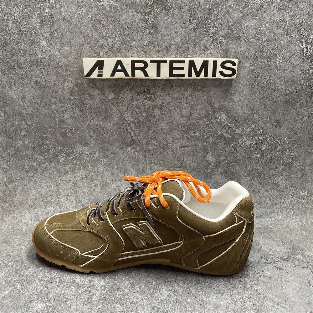 UA Miu Miu x New Balance 530 SL suede sneakers