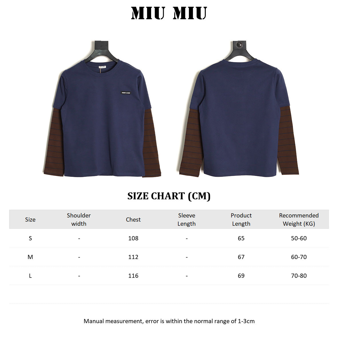 Miu Miu 25Fw Long-sleeved T-shirt