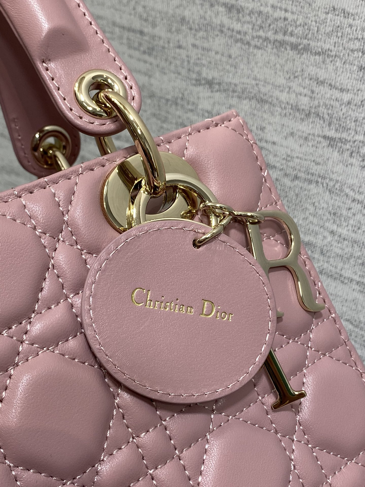 small lady D*or my abcD*or bag 8 x 6.5 x 3 inches