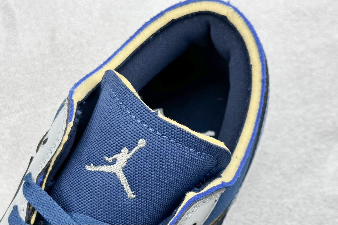 Jordan 1 Low SE CraftObsidian French Blue Ashen Slate White