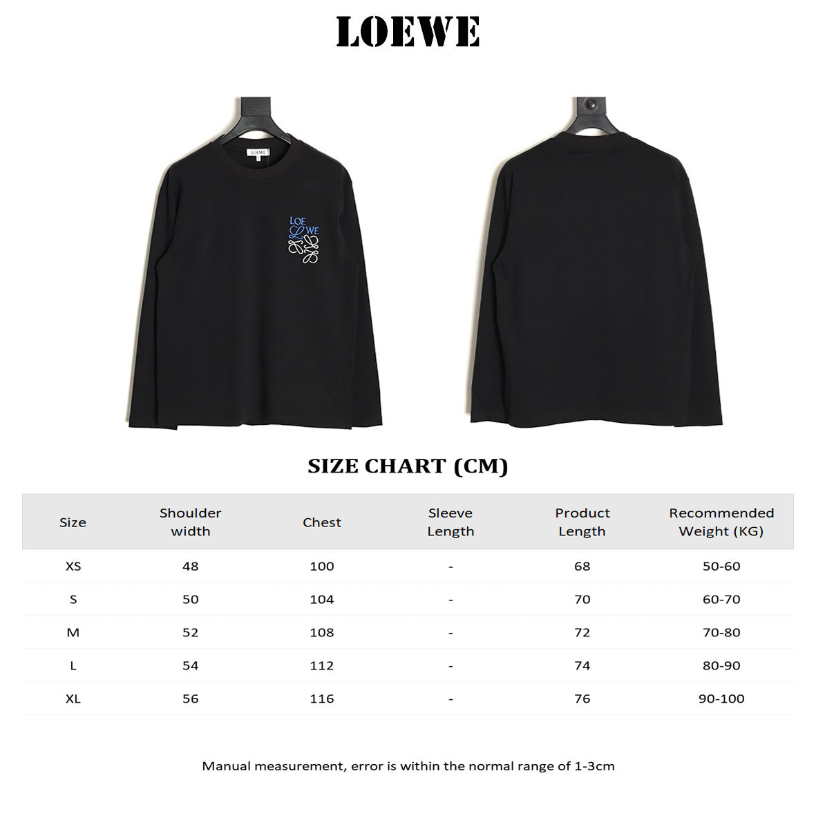 L0ew* long-sleeved t-shirt