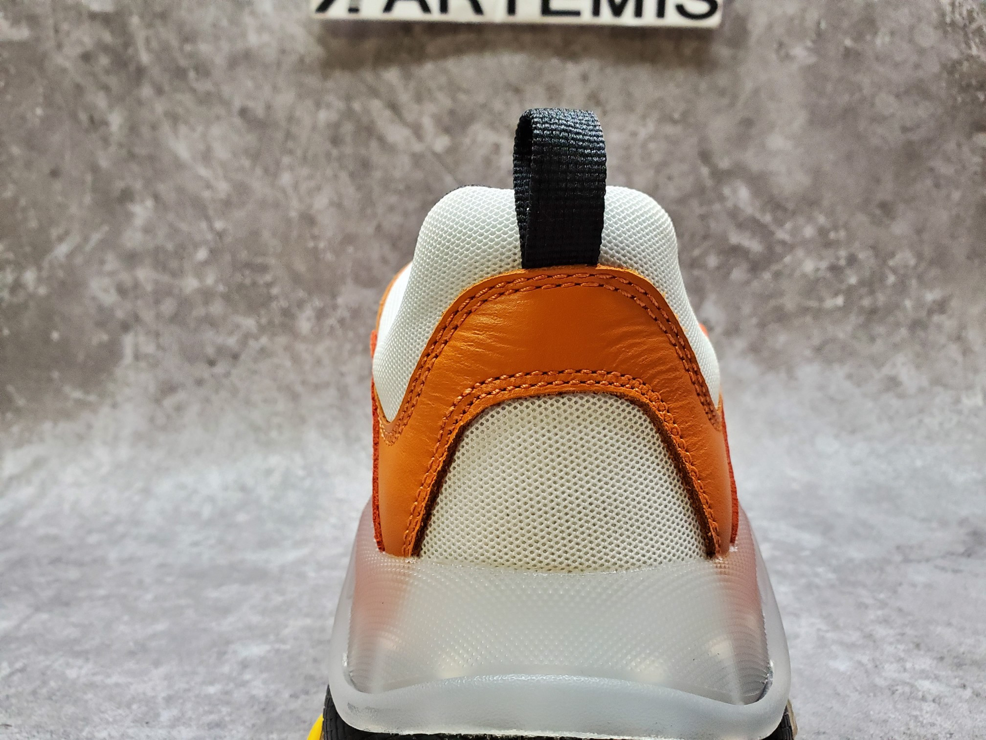 Balenciga Triple S Black Orange