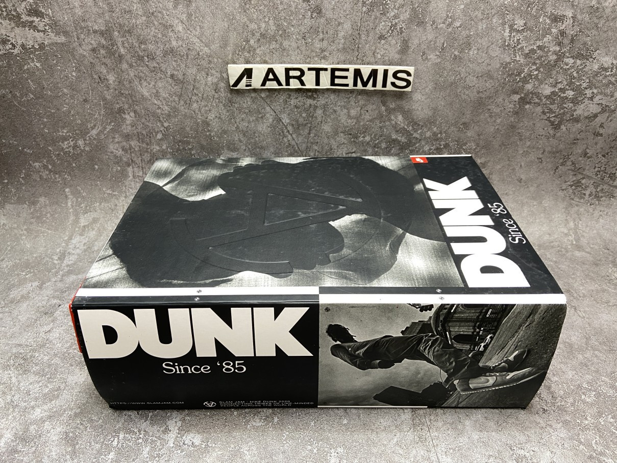 Nike Dunk High Slam Jam White Black