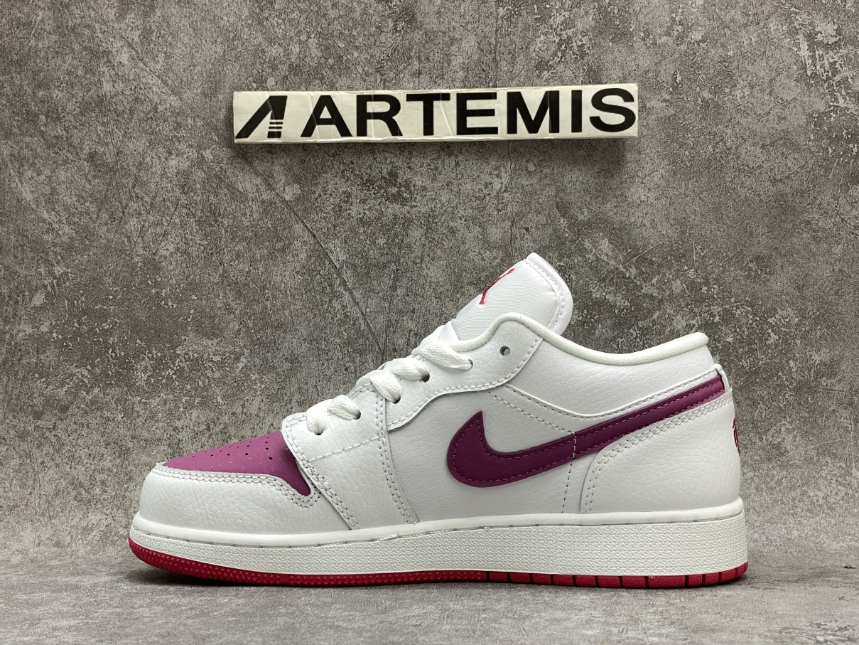 Air Jordan 1 Low White True Berry
