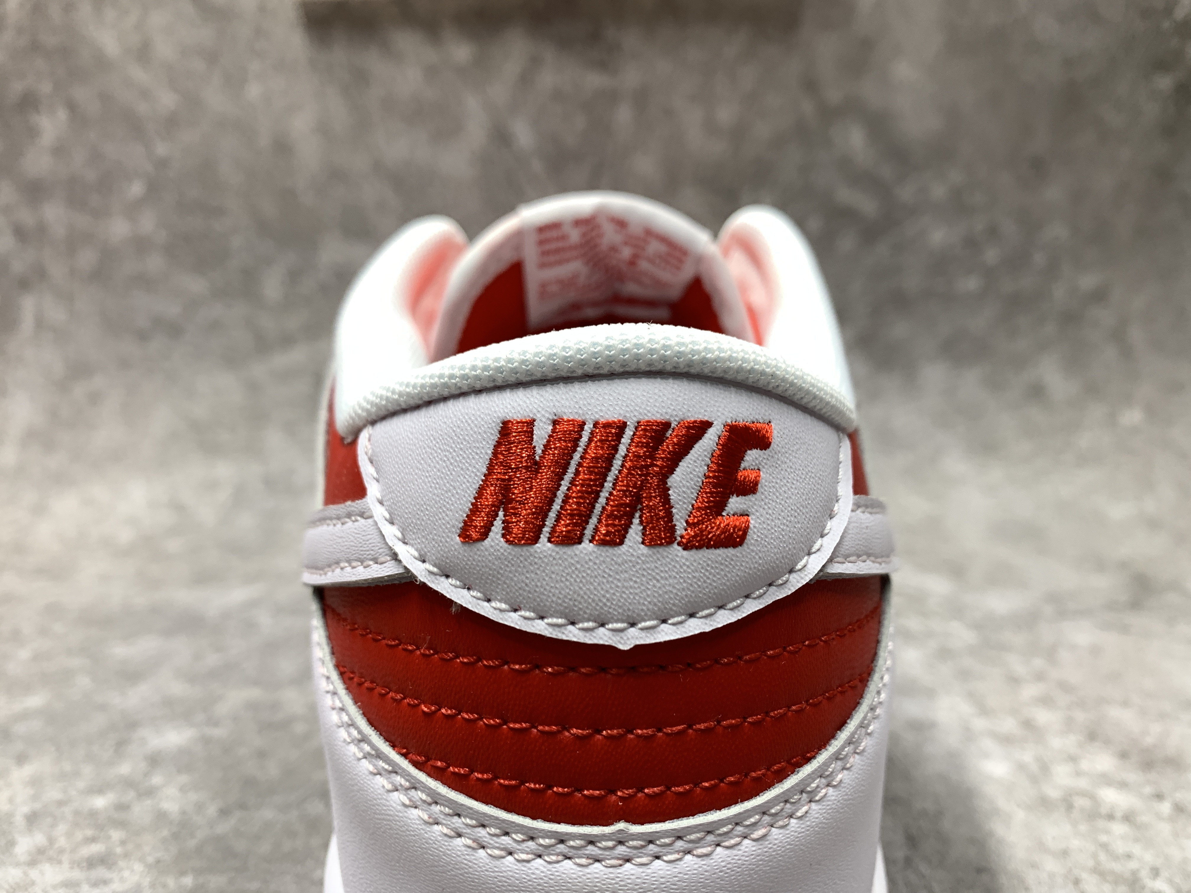 Nike Dunk Low White University Red