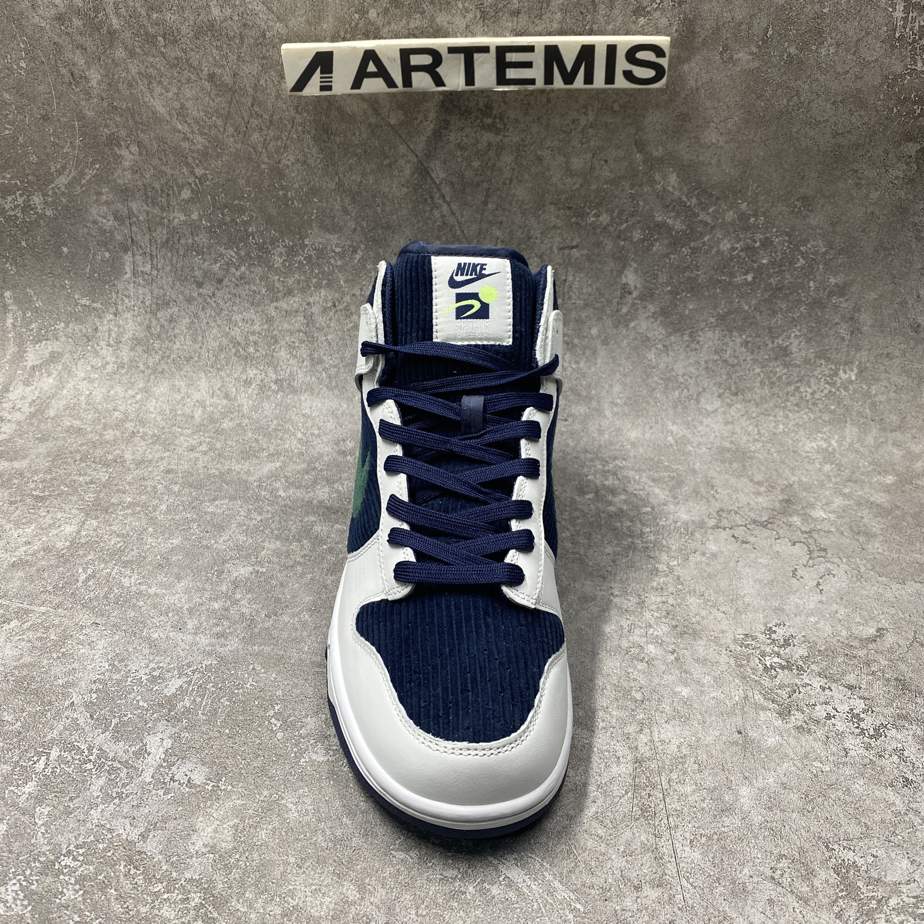 Nike Dunk High Sports Specialties White Navy