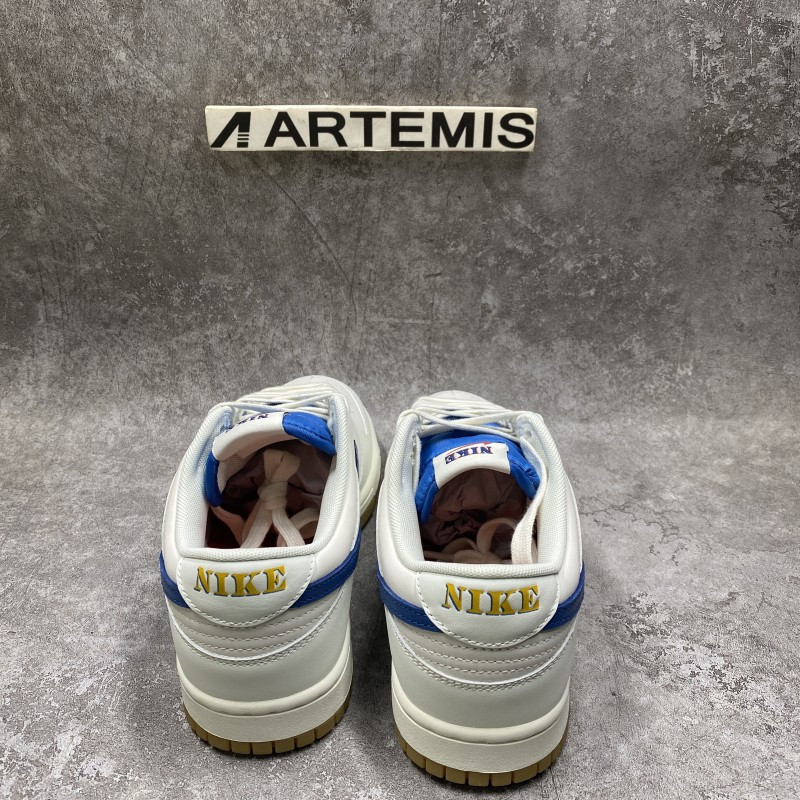 Nike Dunk Low “Sail Blue” With Gum Bottoms