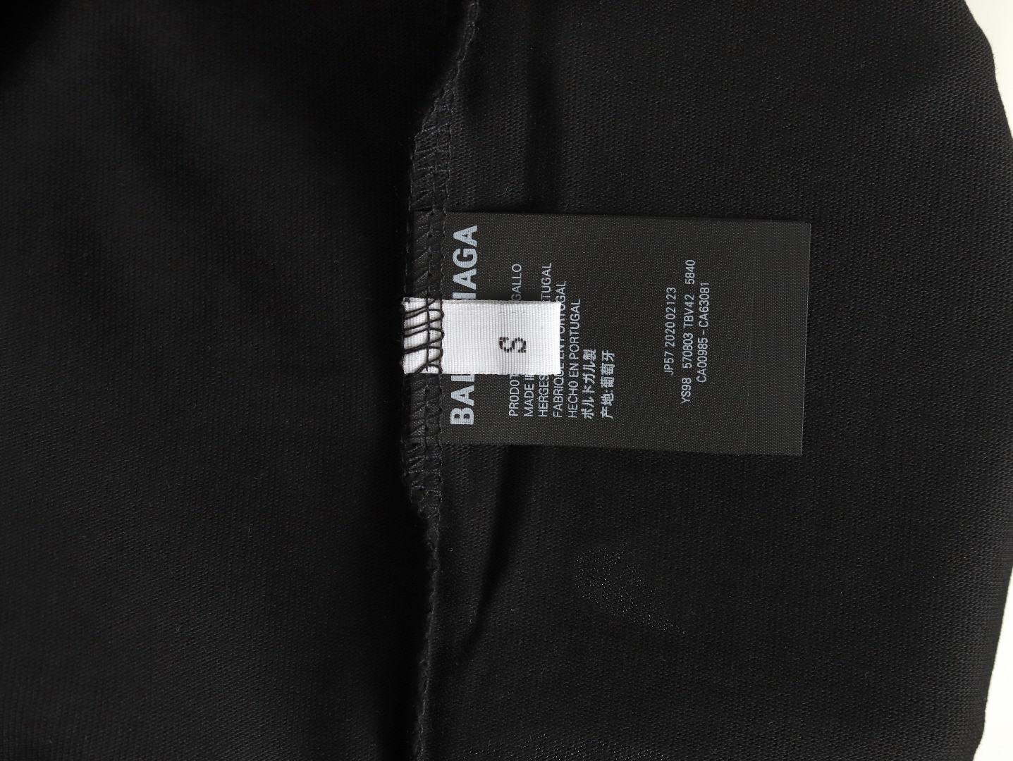 Ba*len*cia*ga short-sleeved t-shirt