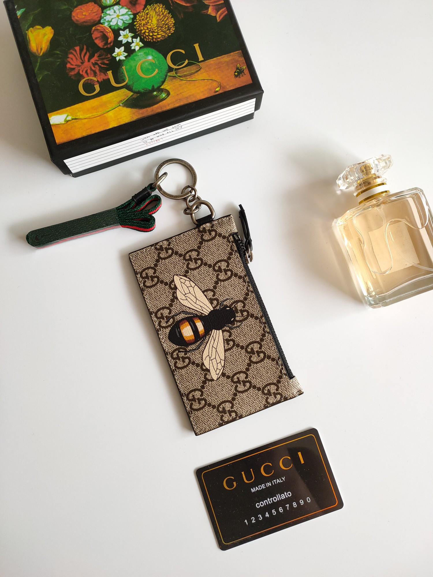 G*u*i gg card case wallet