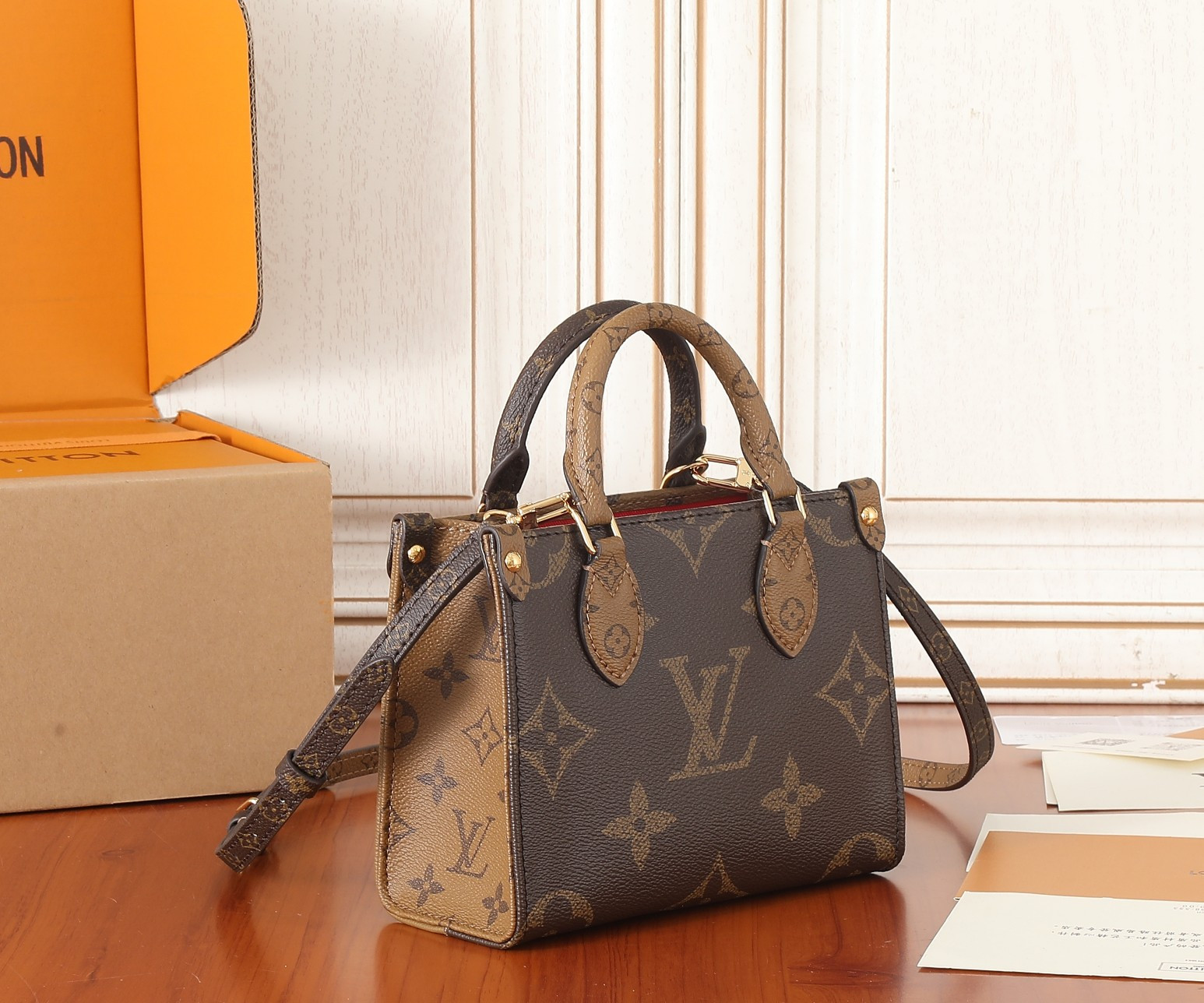 LV OnTheGo BB M46839 7.1 x 5.9 x 3.3 inches