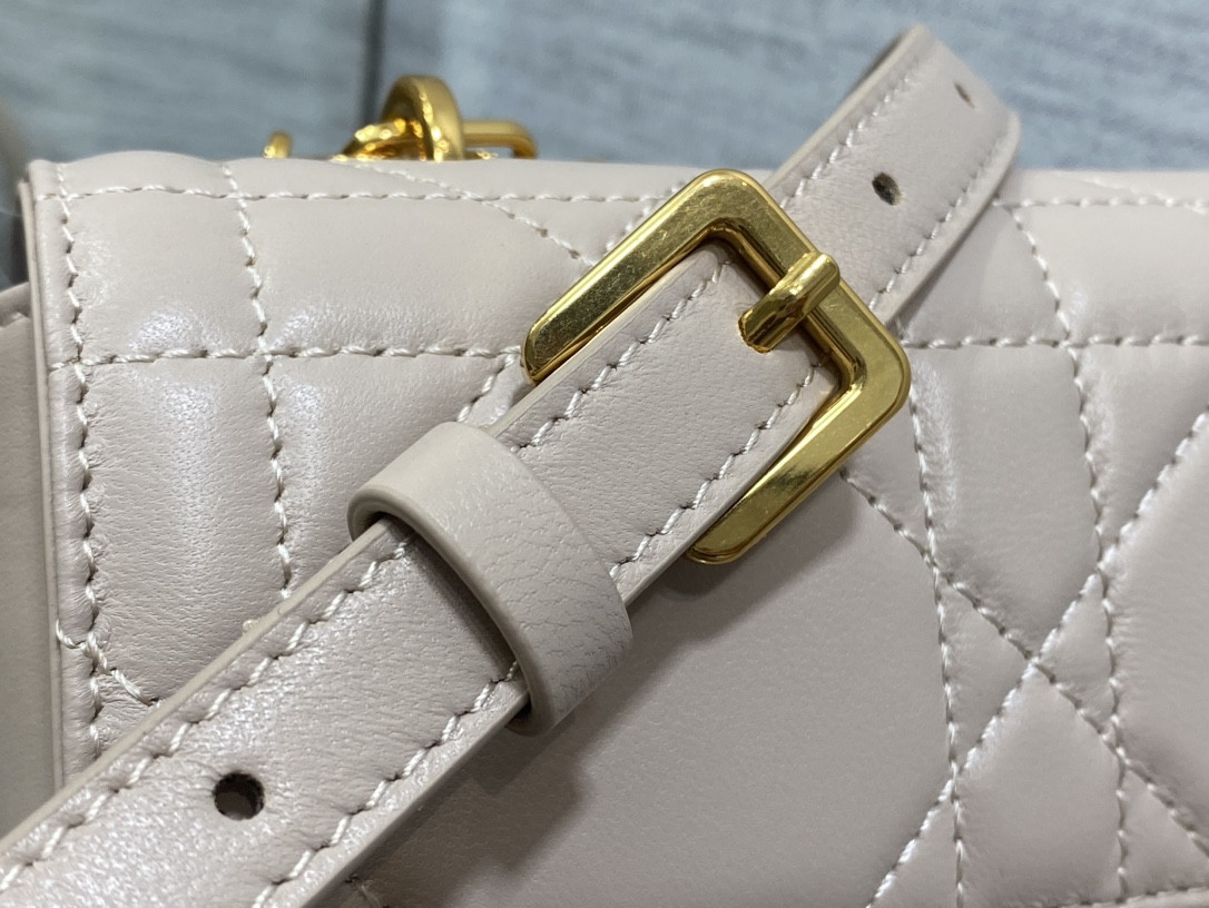 D*or mini D*or ange bag pink macrocannage calfskin 20 x 12 x 5 cm