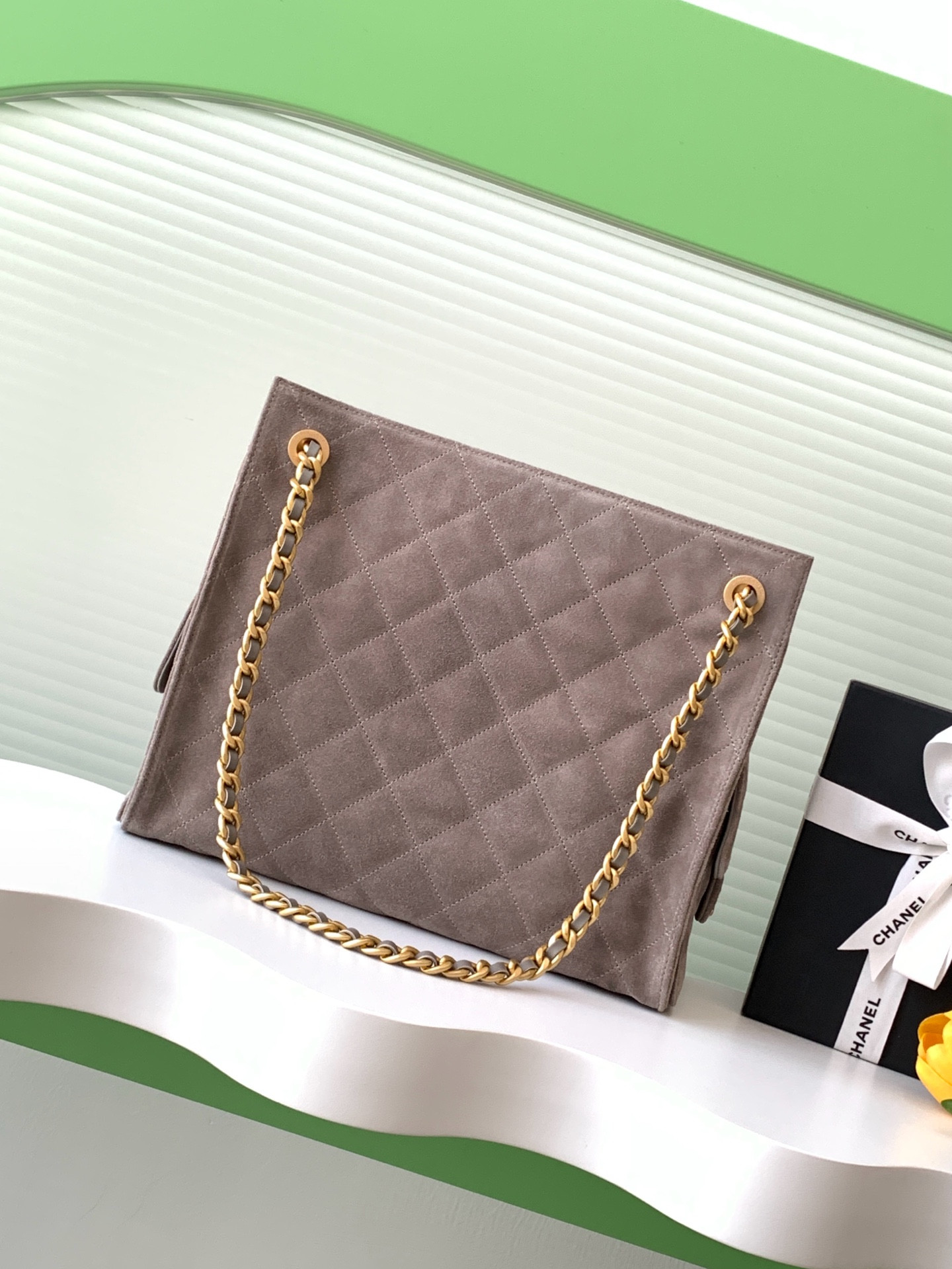 Ch*el shopping bag hobo 26x31x13cm