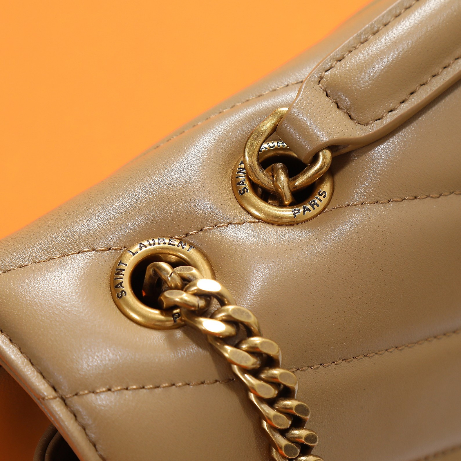 Y*L loulou medium in matelassÉ lambskin 29x17x8cm