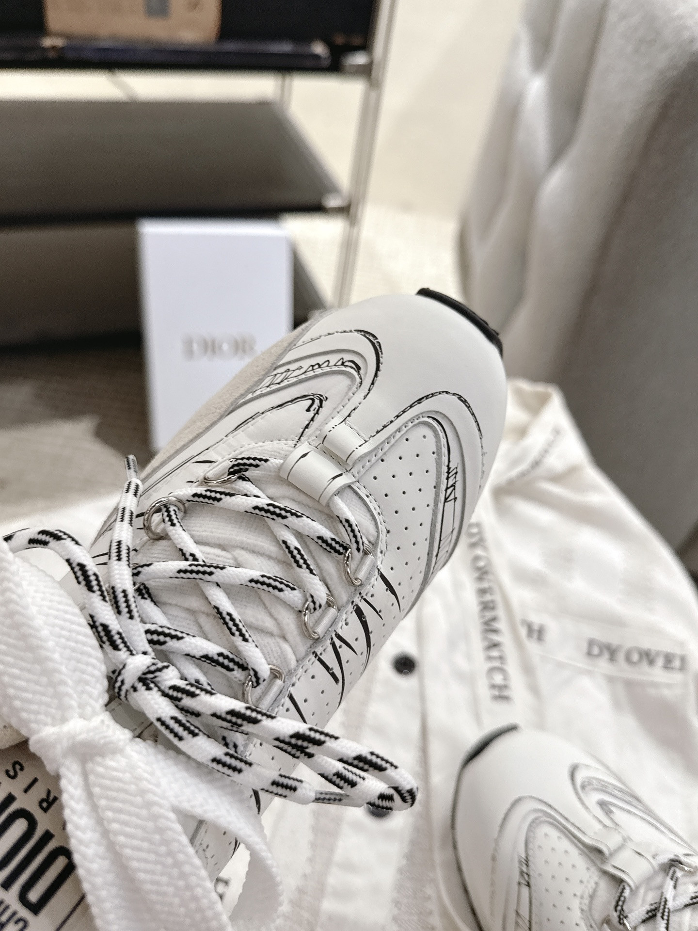 ua D*or d-sketch sneaker