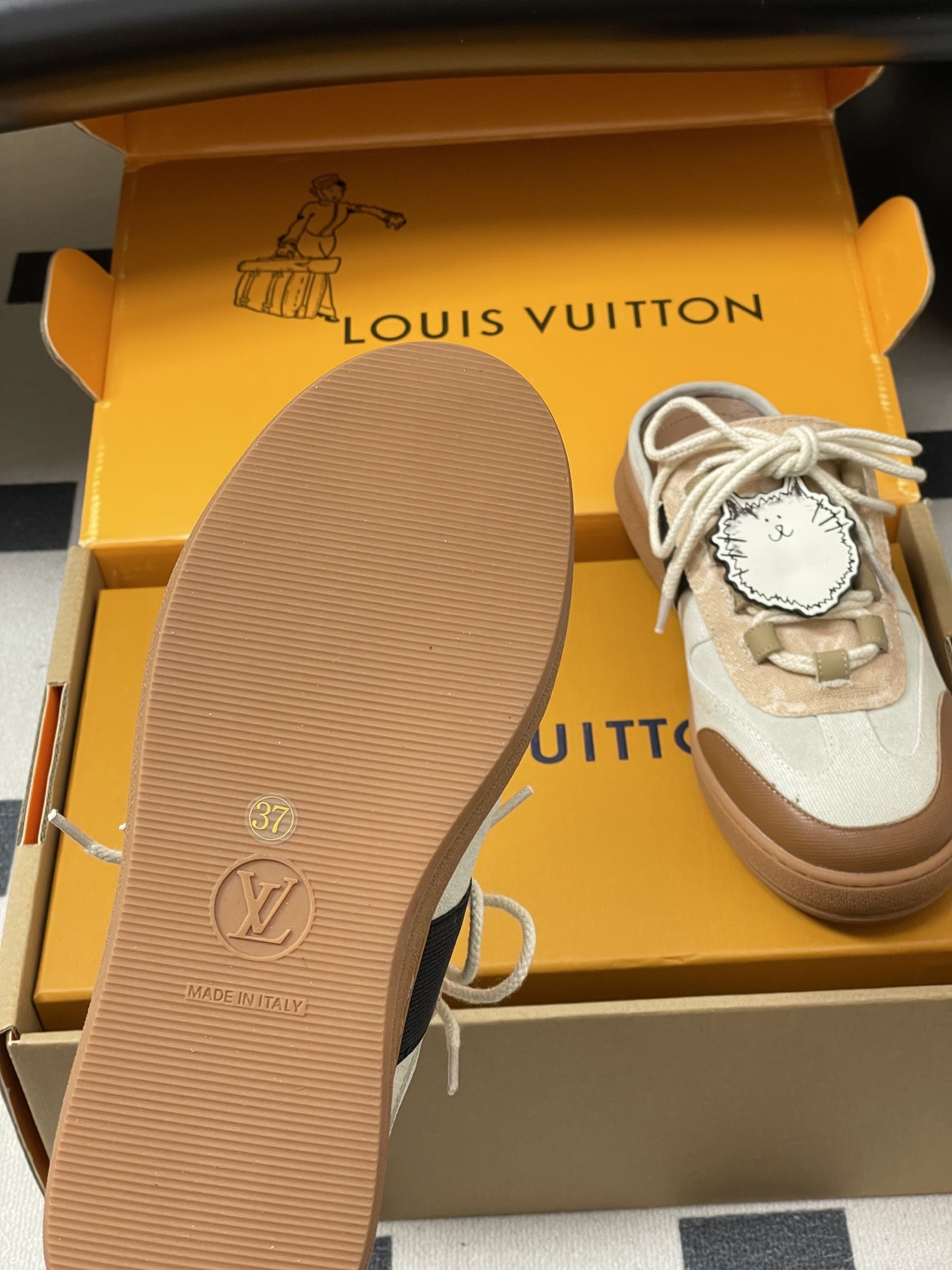 UA LV LOUS Open-Heel Sneakers